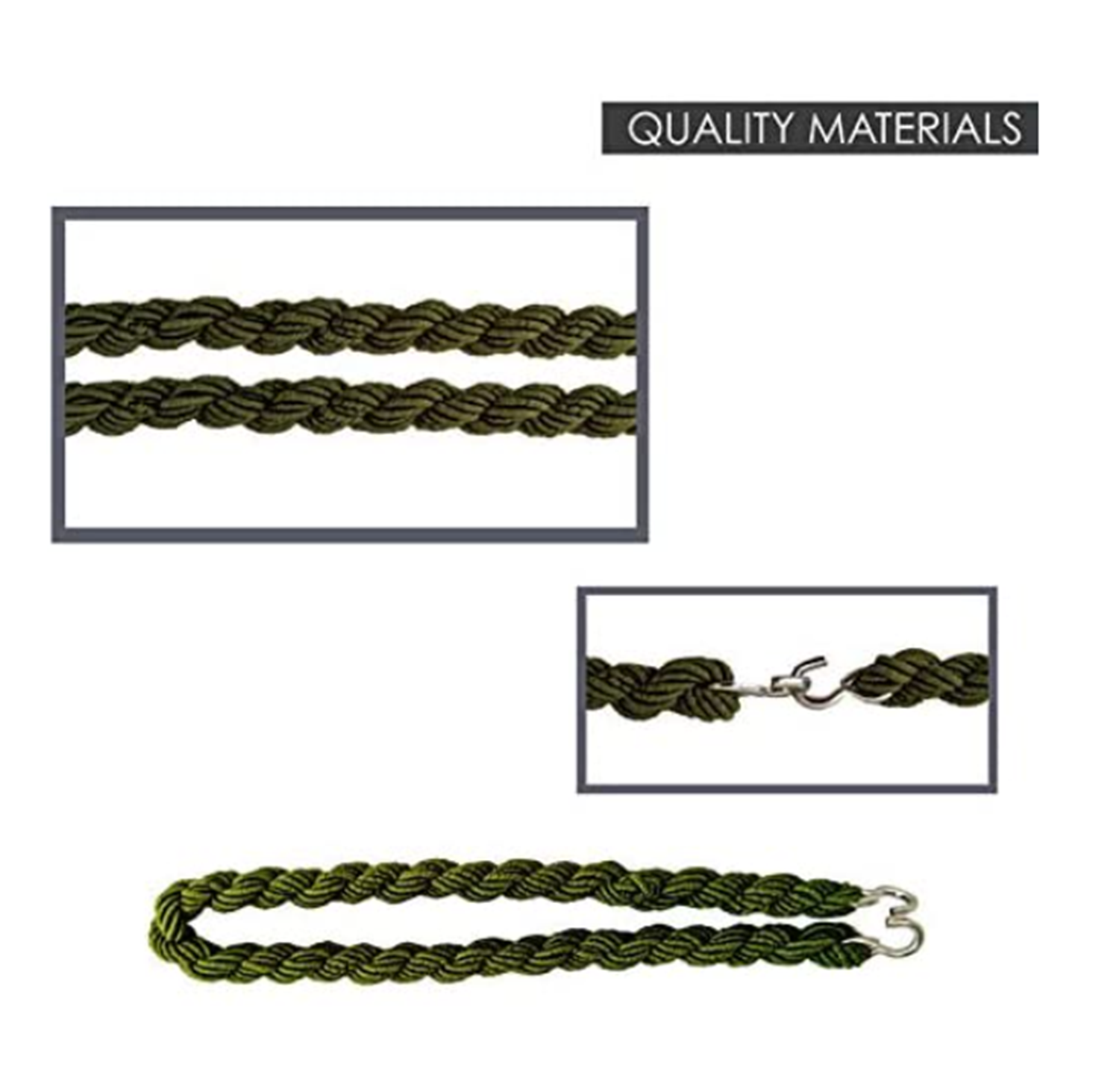 5/10 Pair Green/Black Elastic Boot Bands USMC Military Blousing Straps