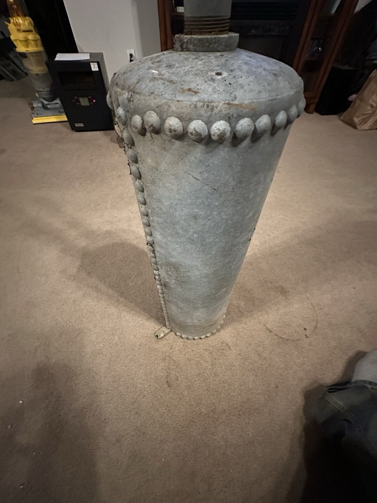 Hit Miss Engine Galvanized  Riveted Water Tank  25 X 8