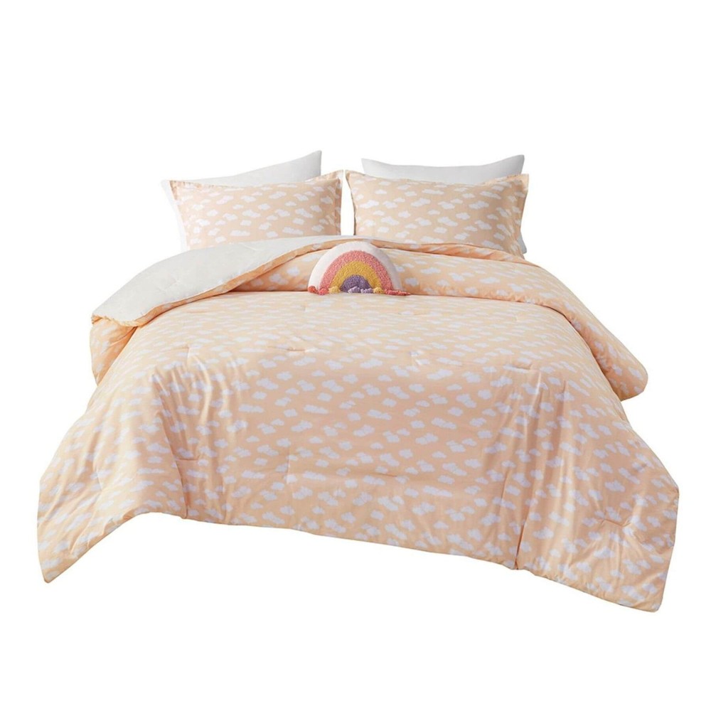 Dawn Sunshine Printed Reversible Comforter Set, Twin