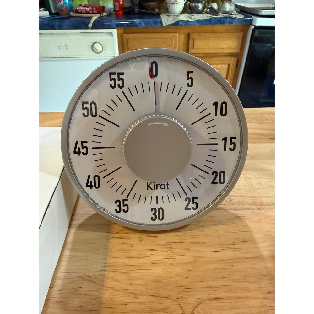 Kirot Mechanical Kitchen Timer 60 Minute Magnetic Cooking Timer