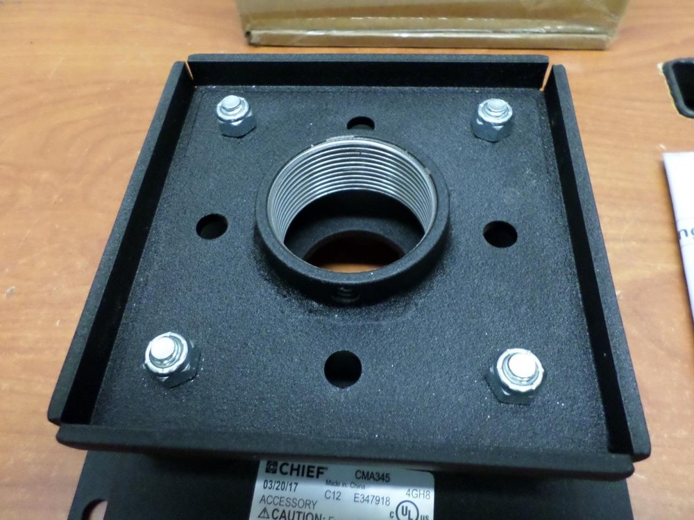 Chief CMA345 Structural Ceiling Plate with Rubber Flex Joint - New