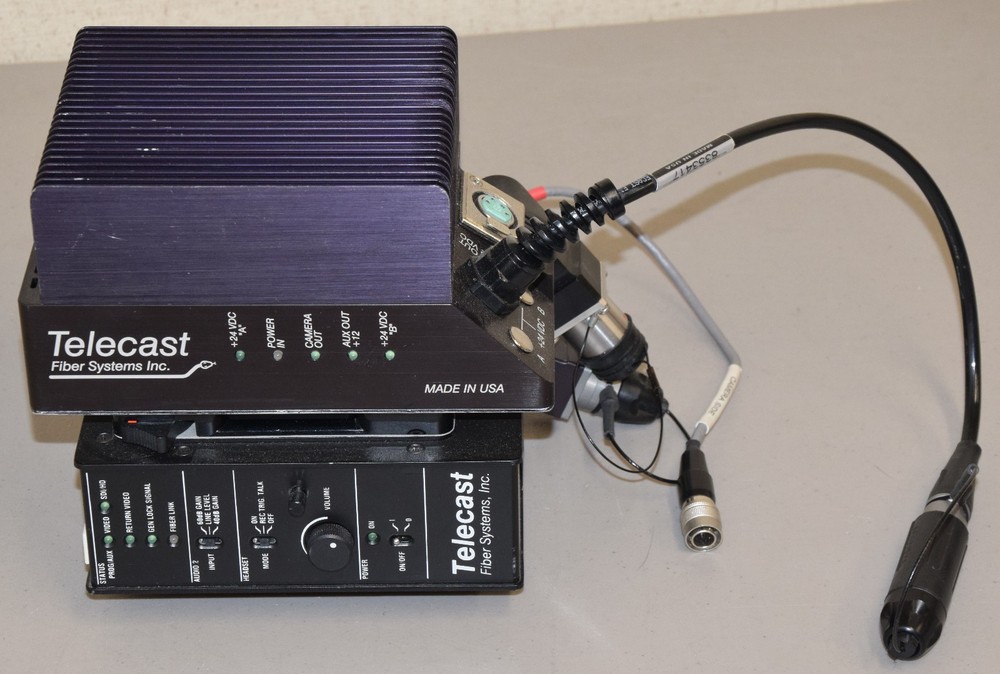 Telecast Fiber Systems Power Plus 3000 wtih CopperHead Camera Transmitter Module