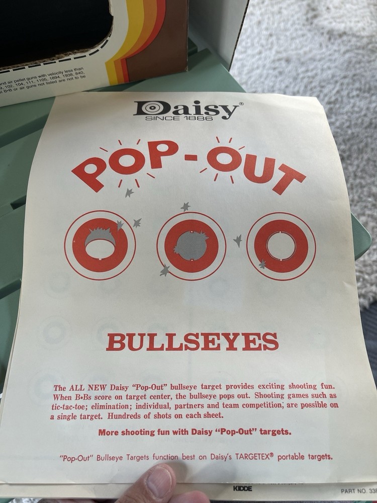 Vintage Daisy BB Target Trap In Box