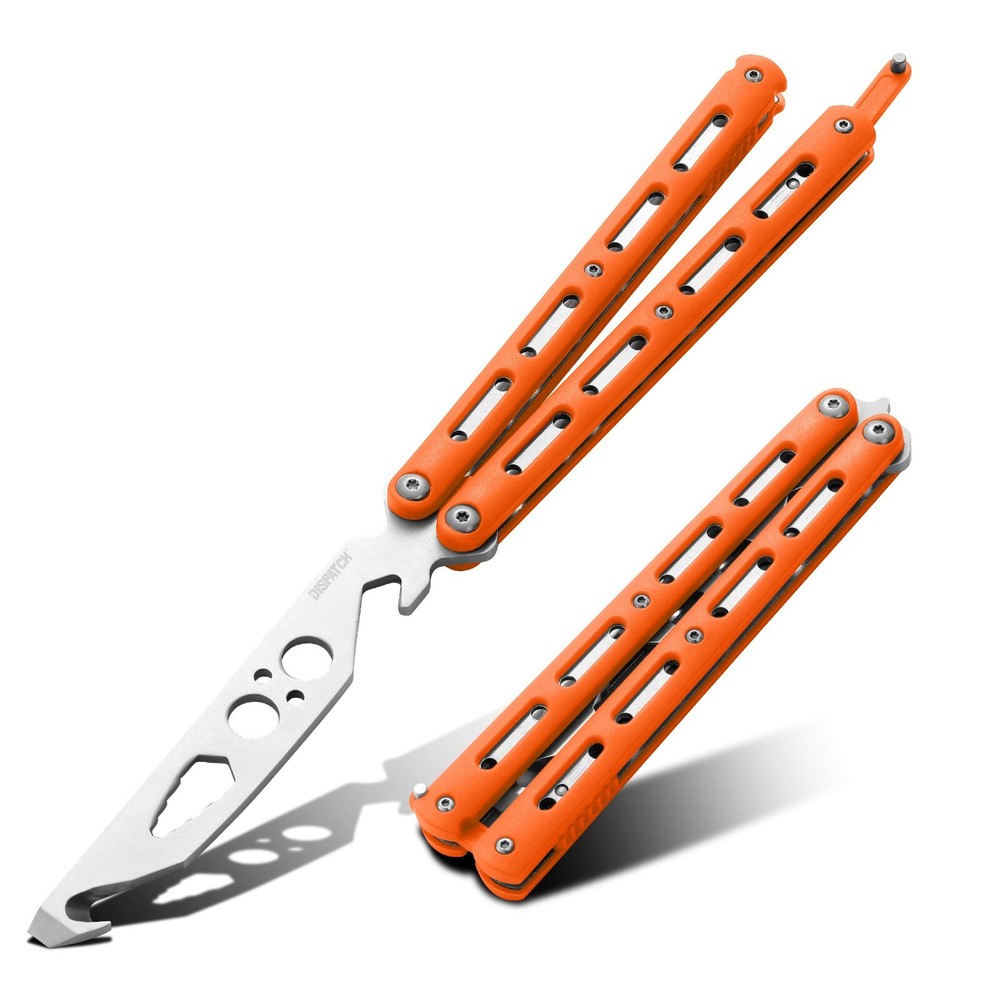 Dispatch Practice Butterfly Trainer Unsharpened Balisong with Stainless Steel