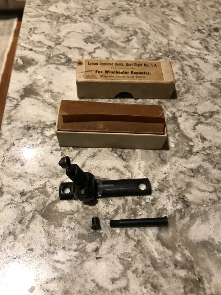 Lyman No. 1A Combination Tang Sight WS