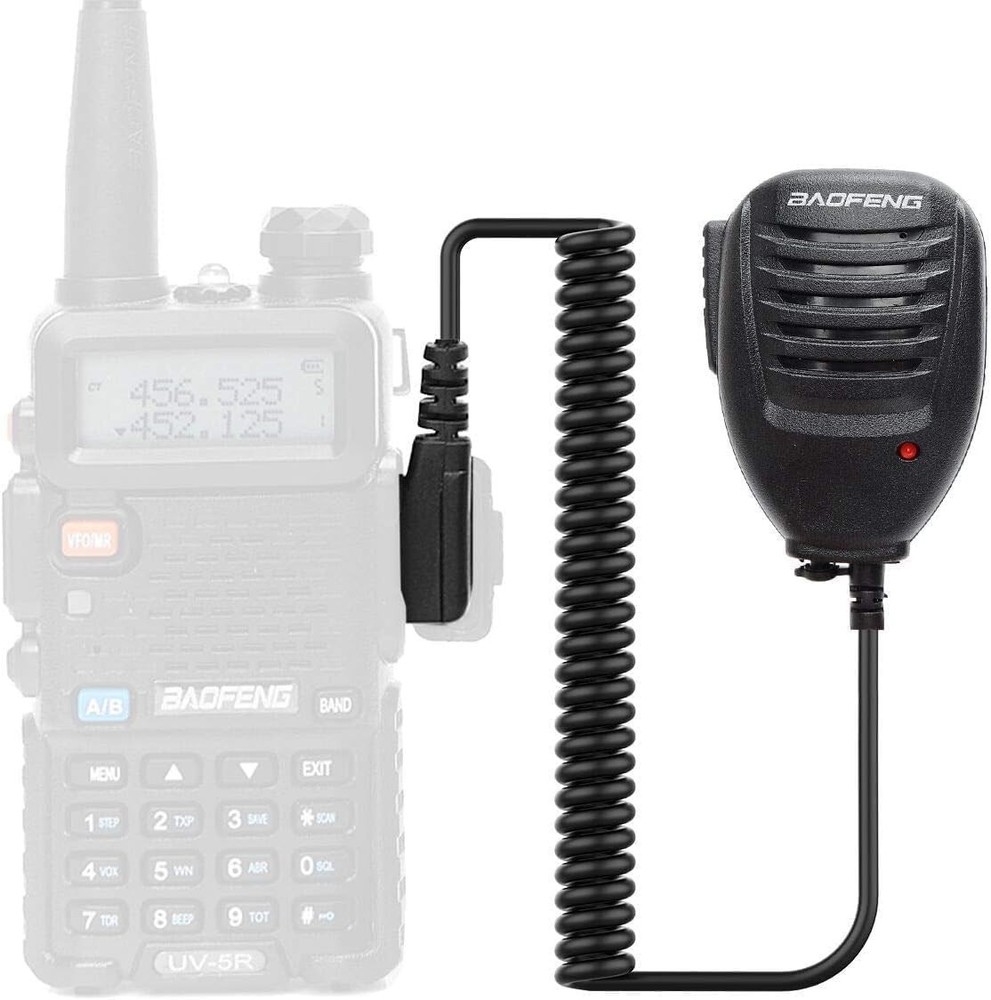 Versatile Black Auxiliary Microphone & Speaker Combo - BF-S112 for Professionals