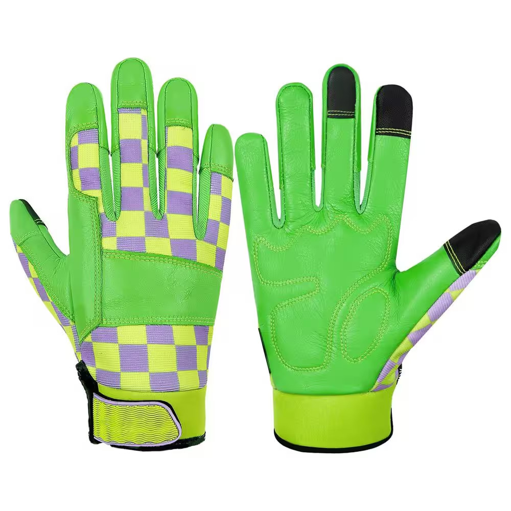 Microfiber Leather Gardening Gloves Thorn Proof Replacement for Weeding Digging