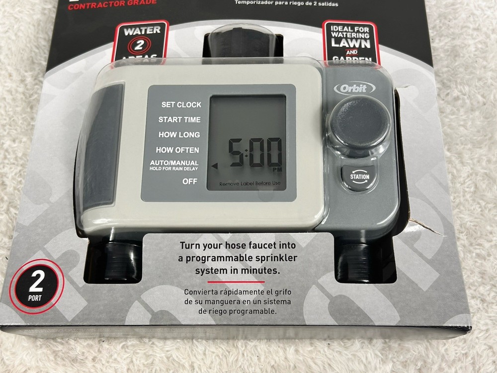Orbit Pro Contractor Grade Watering Timer 2 Port