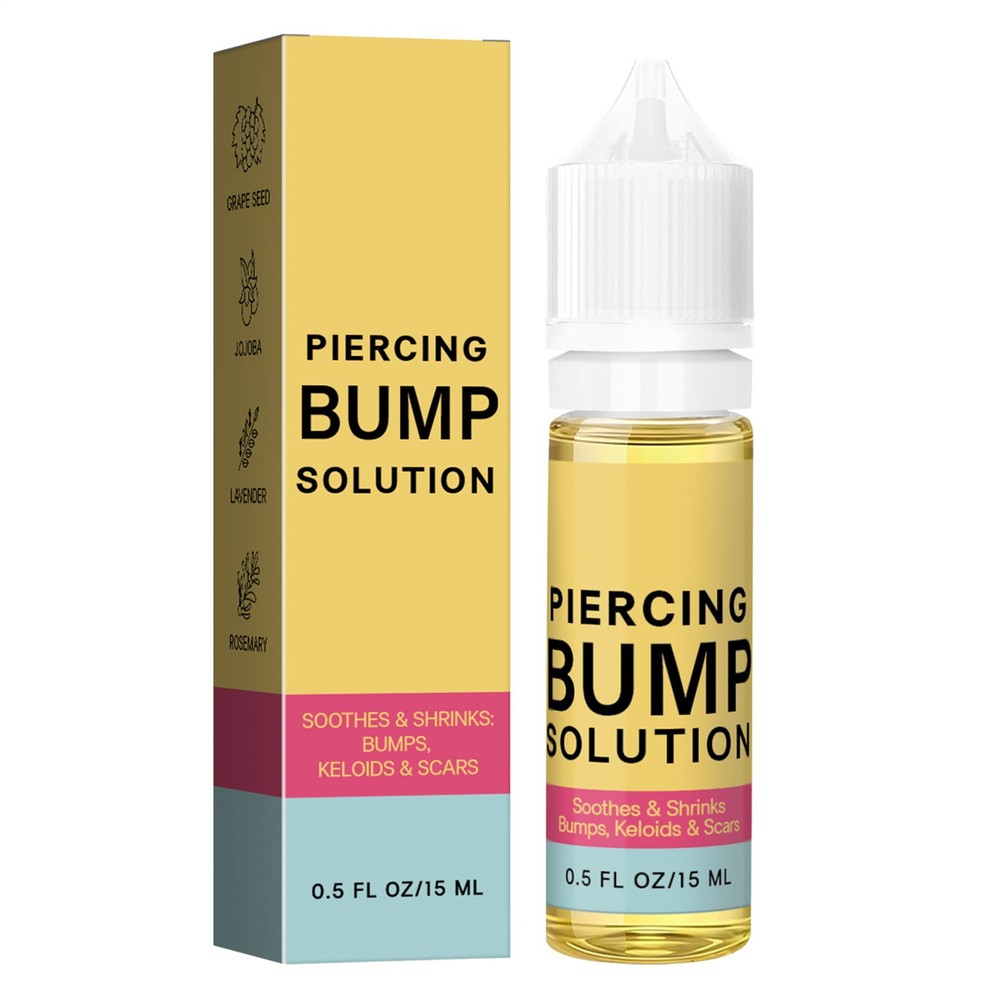 Base Labs Piercing Keloid Bump Duo | Piercing Bump Solution + Keloid Bump Gel