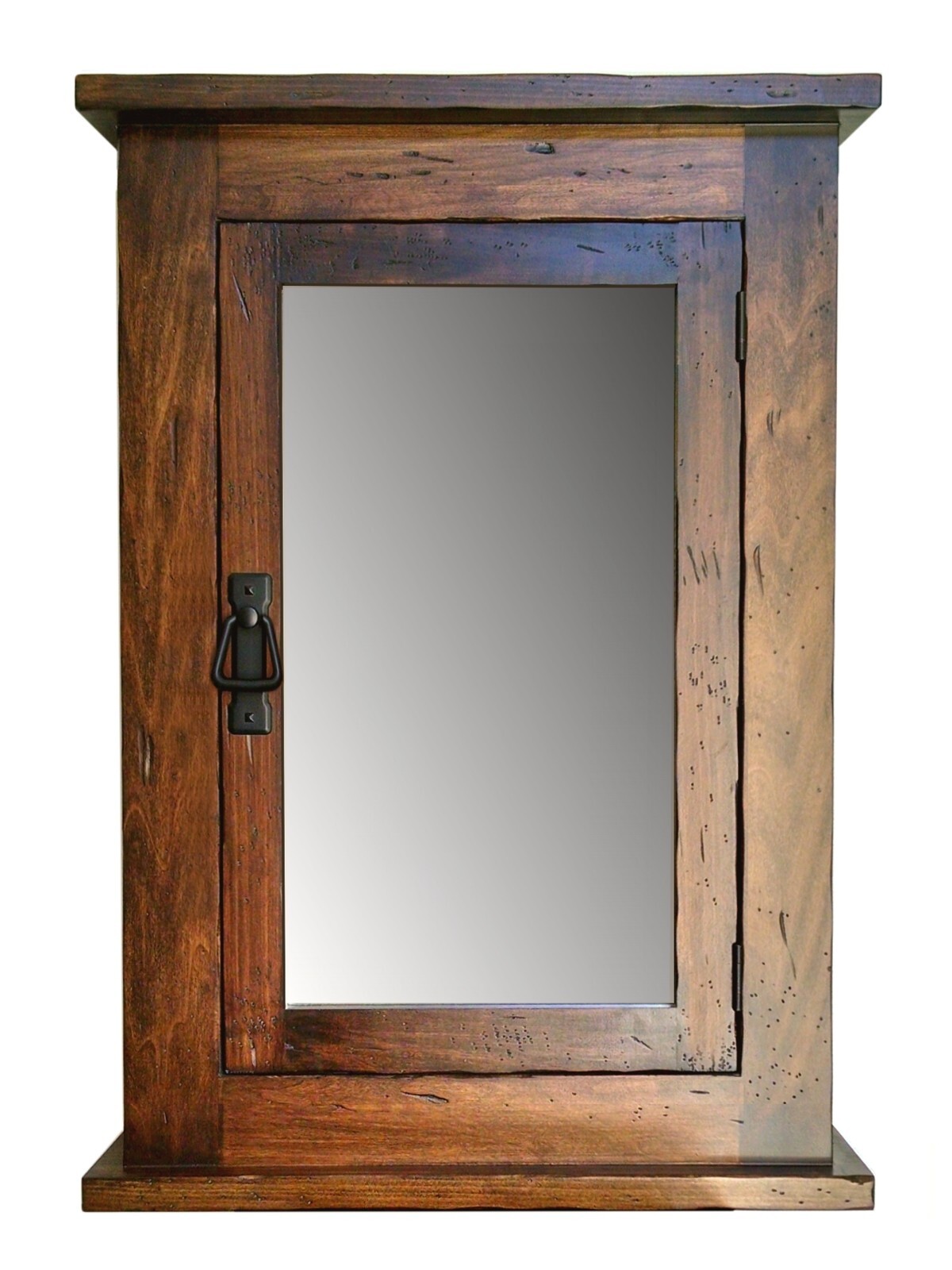 Primitive Mission Medicine Cabinet /Solid wood/ Distressed/ Rustic/Medium Finish