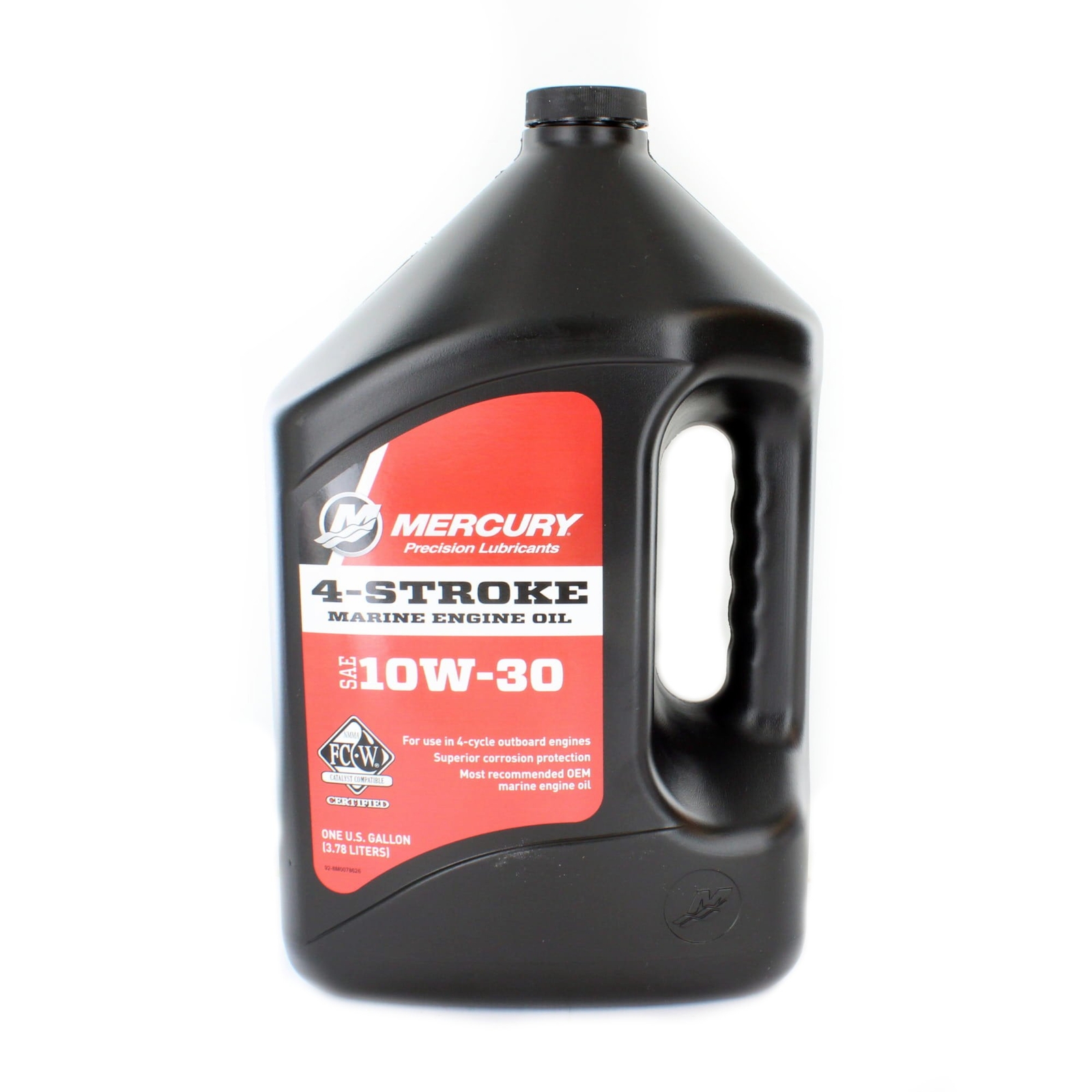 Mercury Marine New OEM 4-Stroke 10W30 Conventional Oil 1 Gal., 92-8M0078626