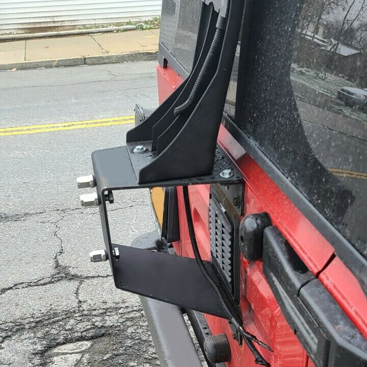 Tailgate Spare Tire Carrier Mount Replacement Fit Jeep Wrangler YJ TJ LJ 1987-06