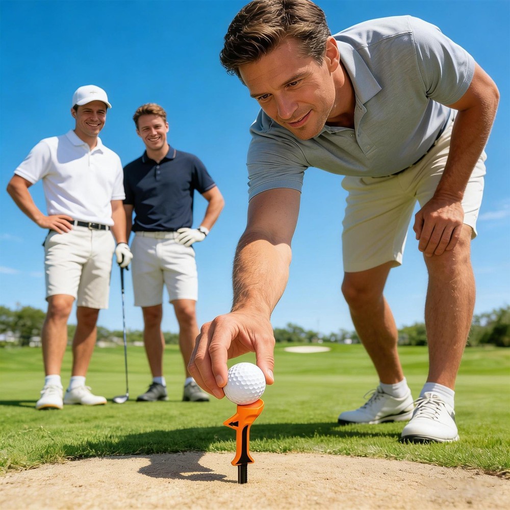10PCS 10° Golf Tees Increases Speed Stand Balls Support Base Golf Holder