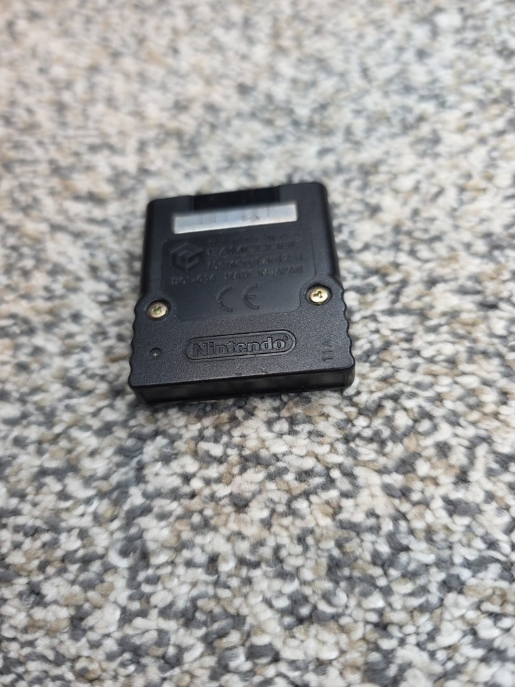 Nintendo Gamecube Block Memory Card 251 - Black