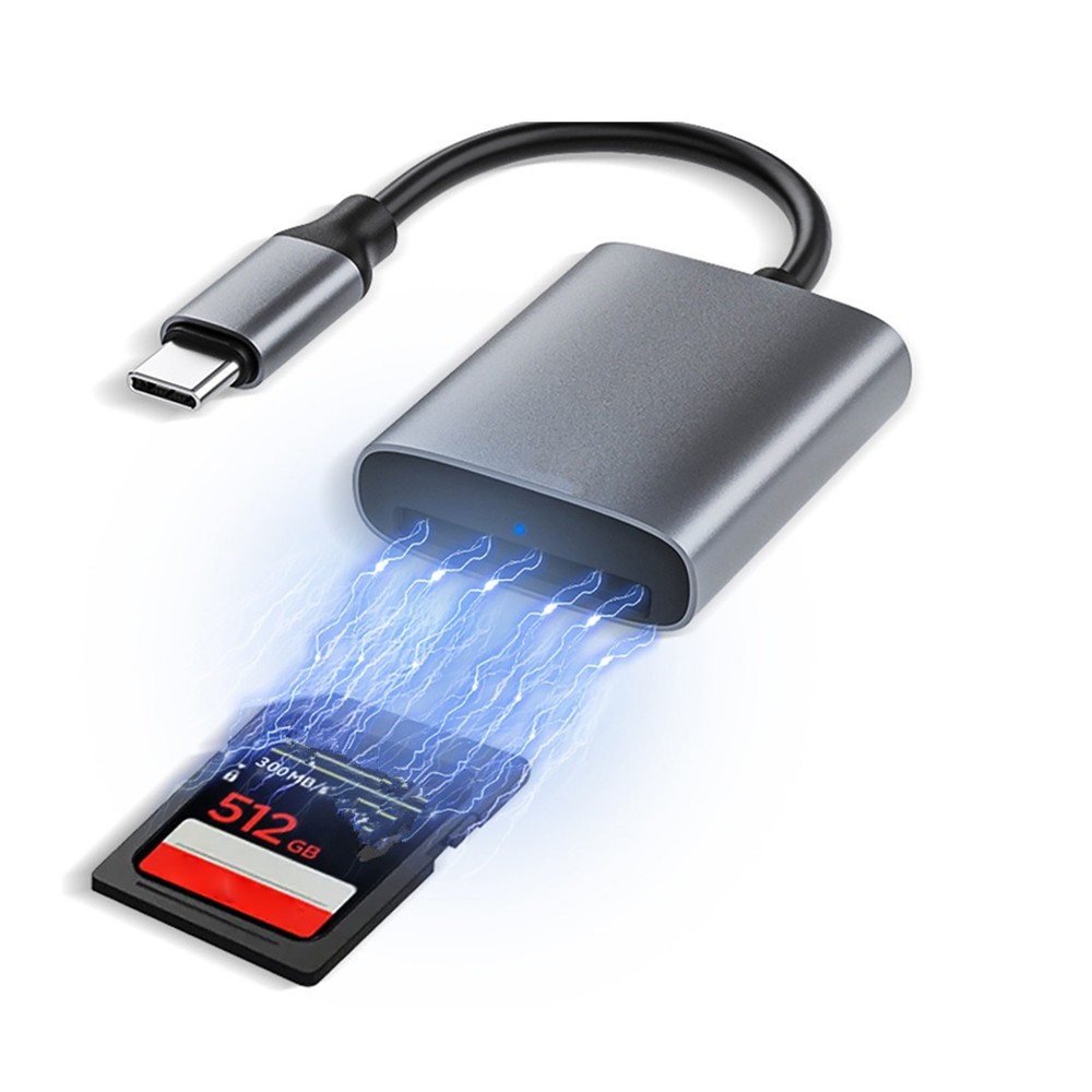 1Pack Type C USB 3.1 High Speed 4.0 Memory Card Reader Adpter for UHS-II SD Card