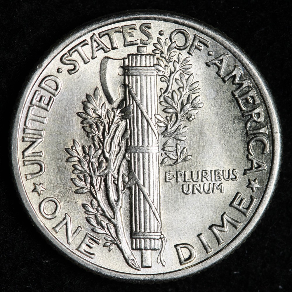 1937 Mercury Silver Dime BU *UNCIRCULATED* MS E321 AYM