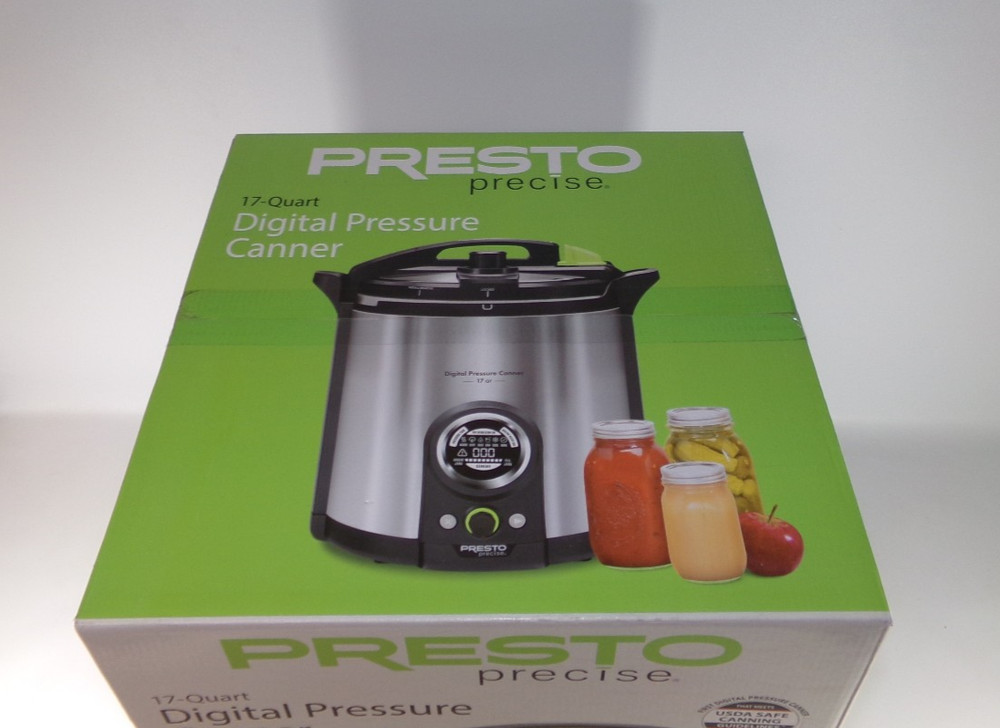 Presto Precise 17-Quart Digital Pressure Canner, 02152