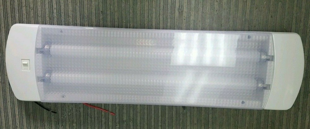 INTERIOR TRAILER , RV , CAMPER , RACE , DOME LIGHT WALL LIGHT - 2 WIRE LIGHT