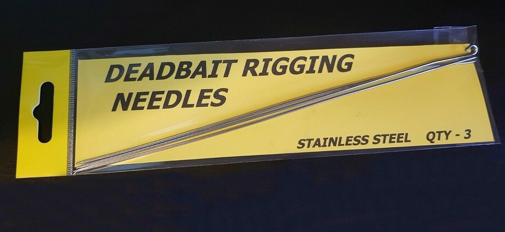 DEADBAIT RIGGING NEEDLES - PACK of THREE