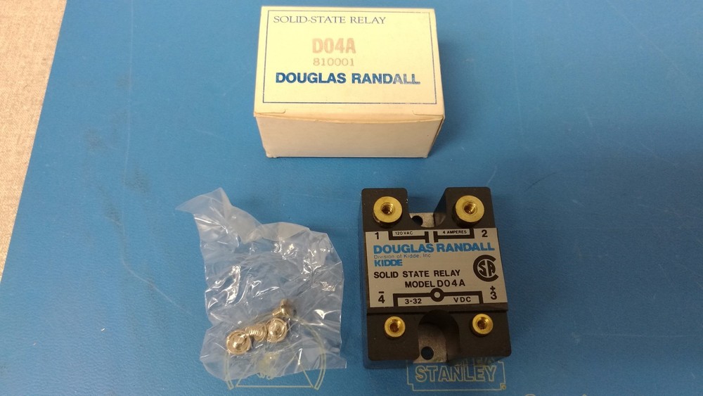 Douglas Randall Solid State Relay Model D04A