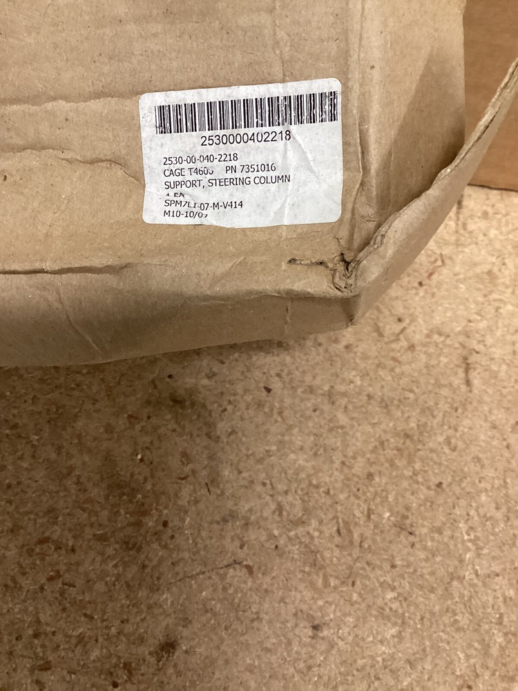 Support steering column M35A2/2.5T 2530-00-040-2218