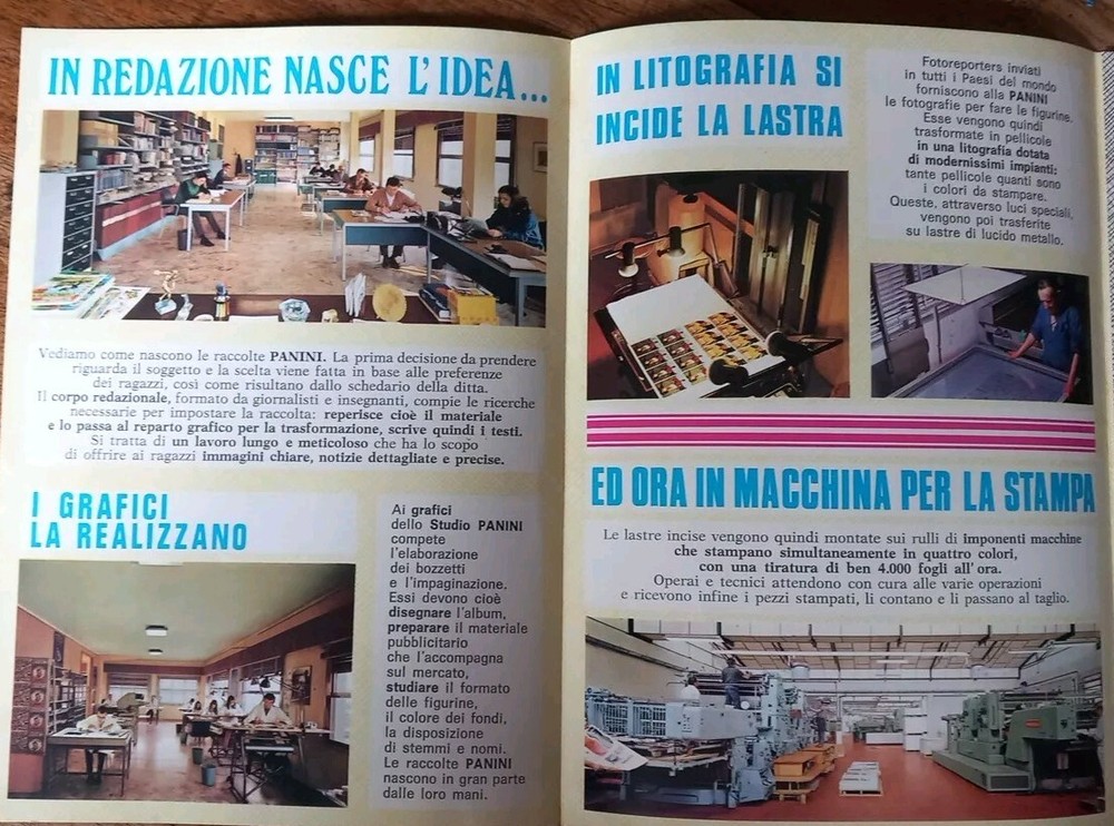 Panini Figure Leaflet.1974