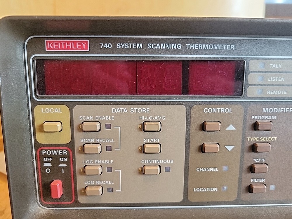 Keithley 740 System Scanning Thermometer