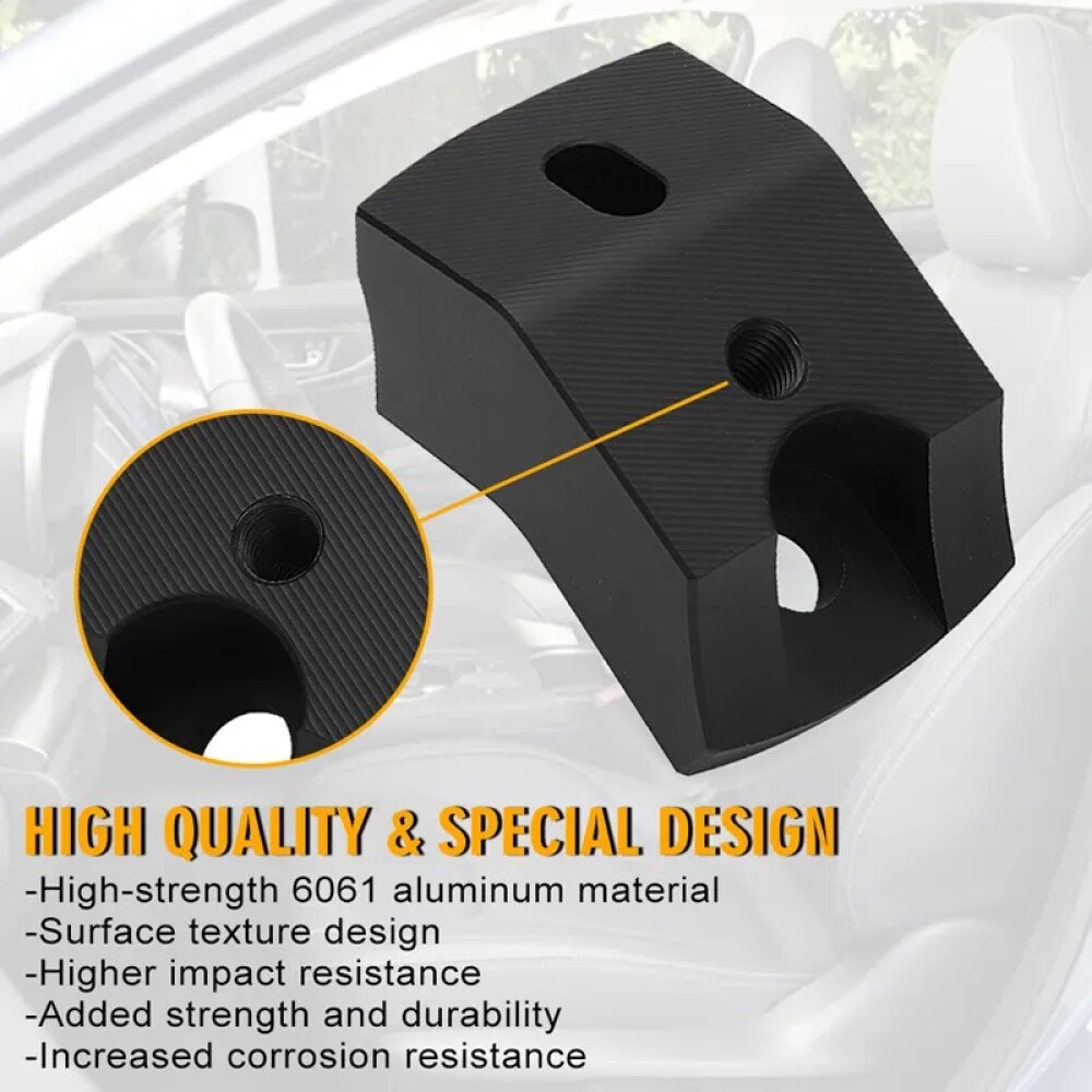 Black Front of Seat 1-1/4" Riser Seat Spacers Jackers Lift Kit For Toyota Tacoma