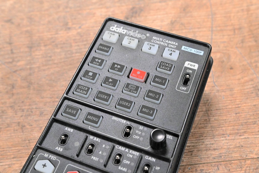 Datavideo MCU-100P Multi-Camera Control Unit for Panasonic Camcorders CG01GKB