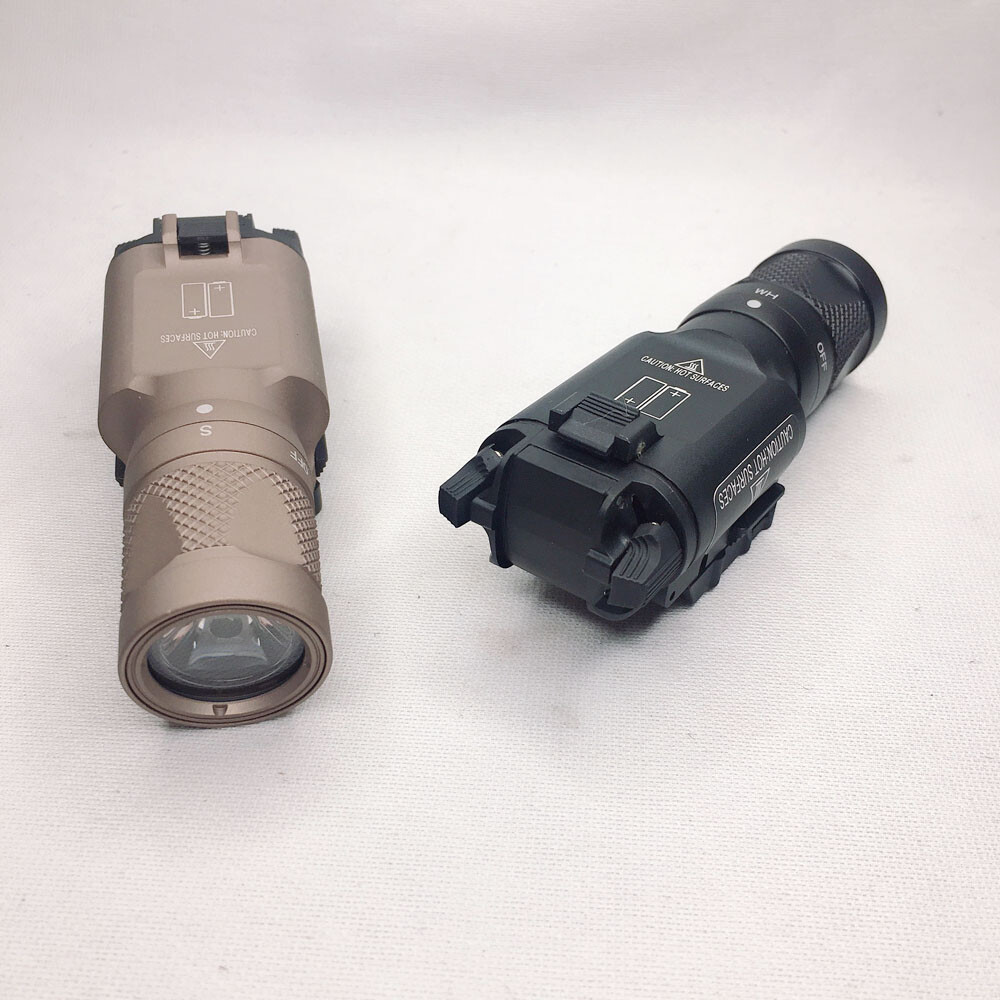 Tactica X300V Flashlight Dual-Output Flashlight Strobe Light White Shooting