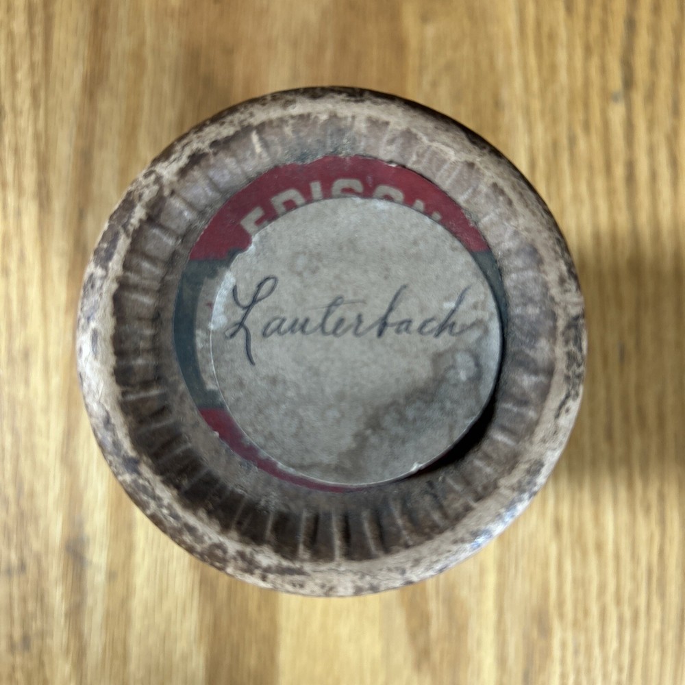 Edison Cylinder Record Original Lauterbach 4035 George Watson Untested