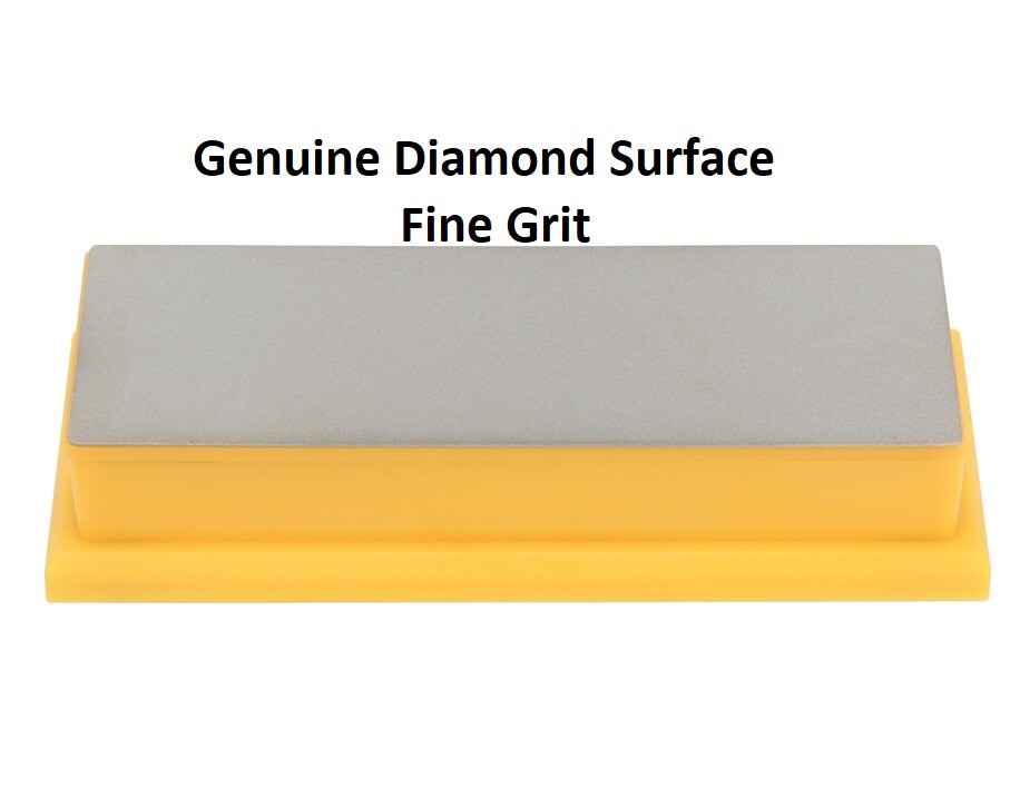 Diamond Sharpener knife Sharping Bench Stone on Block