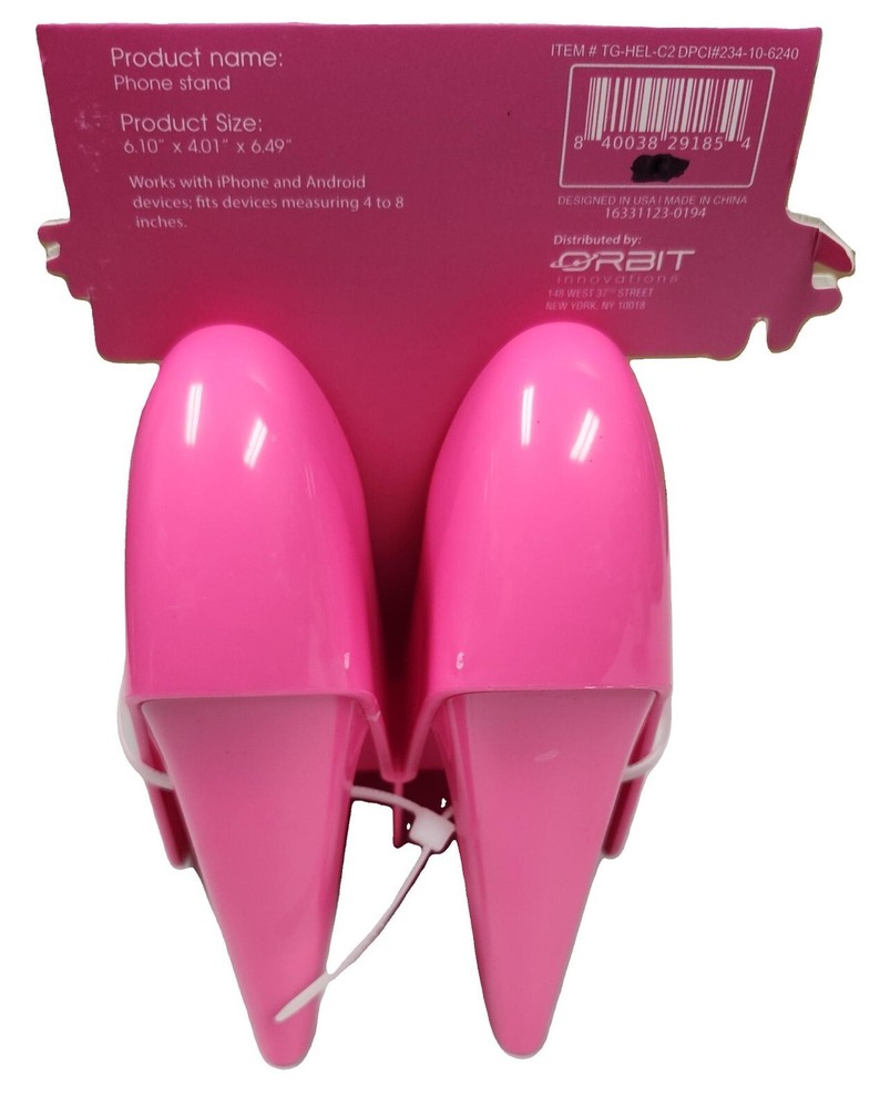 Pink High Heel Shoes Cell Phone Stand
