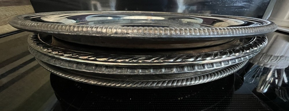 William Roger’s, Oneida & 2 Others Silverplate Trays