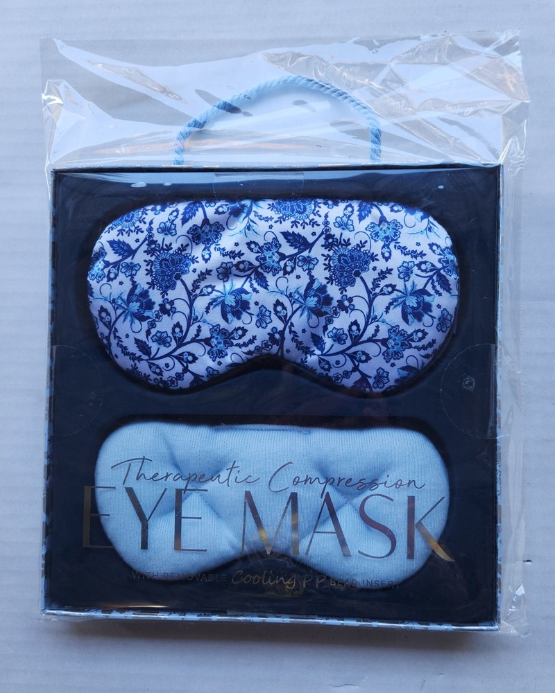 Therapeutic Compression Eye Mask with Removable Cooling PP Bead Insert