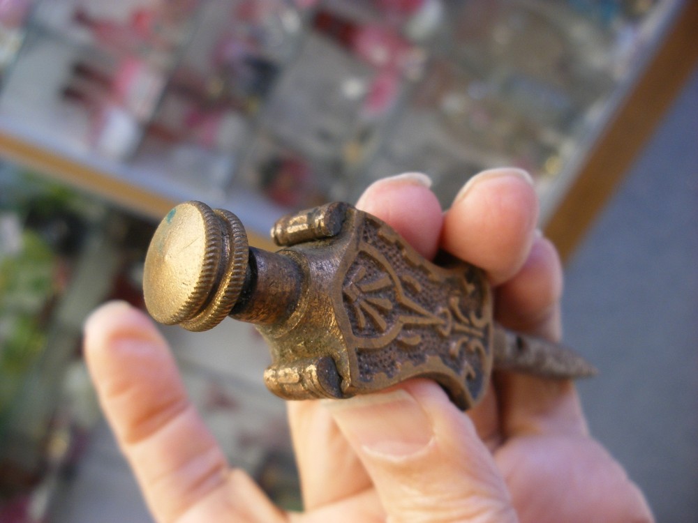 Antique Vintage 2 Stanley Tool Trammel Points