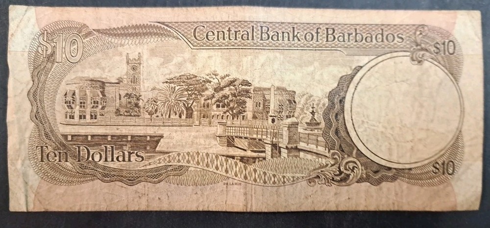 (1973) Barbados 10 Dollars P33, C9-897918.