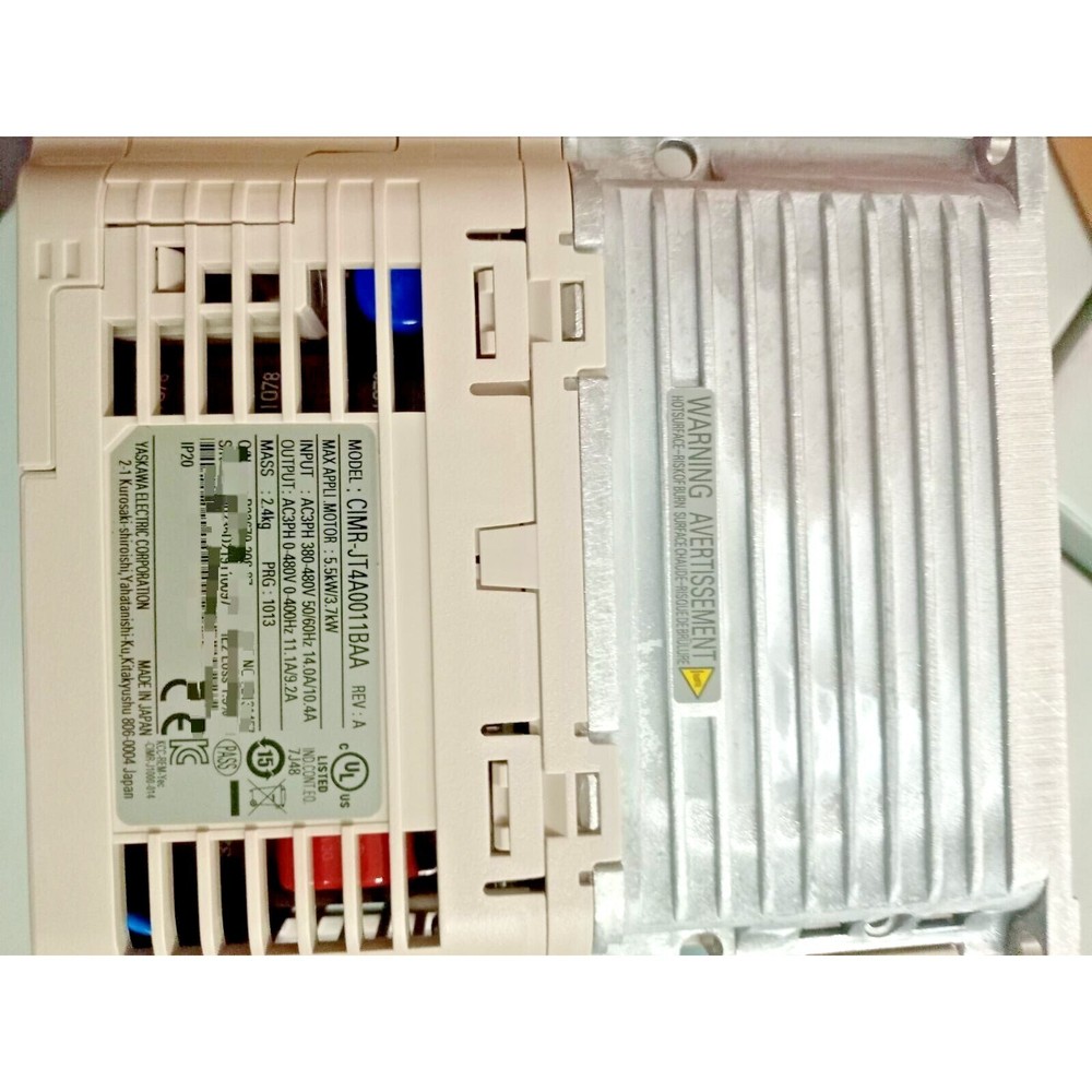 NEW YASKAWA CIMR-JT4A0011BAA CIMRJT4A0011BAA VARIABLE FREQUENCY DRIVE