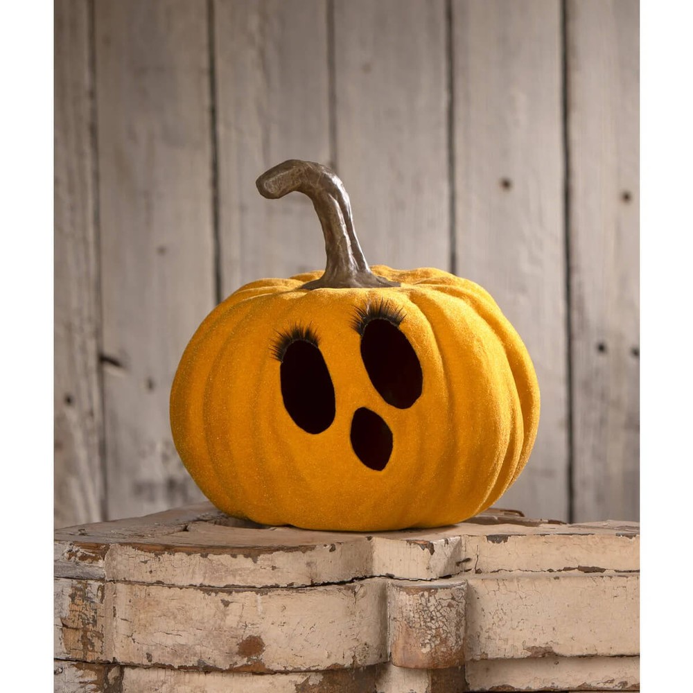 Flocked Mustard JOL