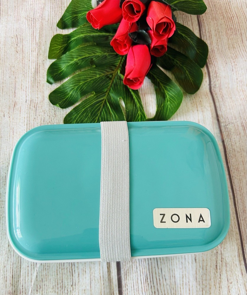 ZONA Mint Green Logo Lunch Box Container