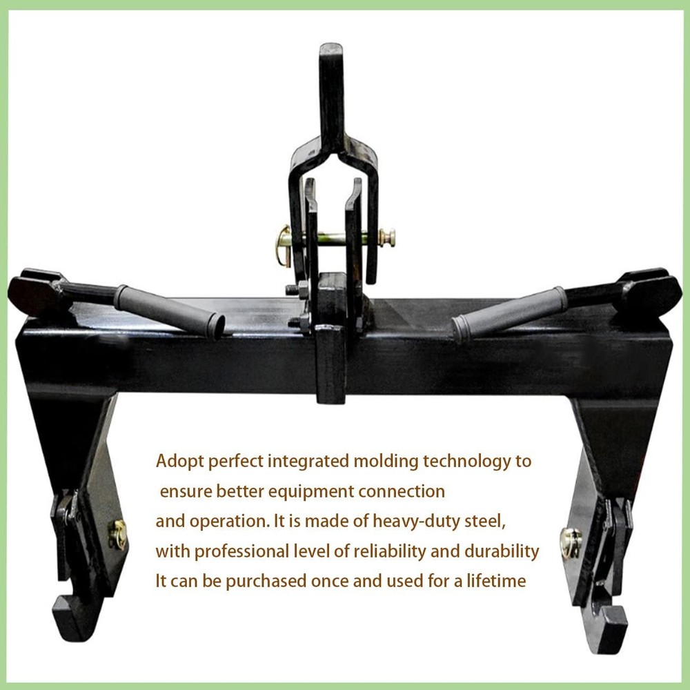 Versatile Quick Hitch Adapter with Adapter Sleeve for Category 1 Quick Hitch