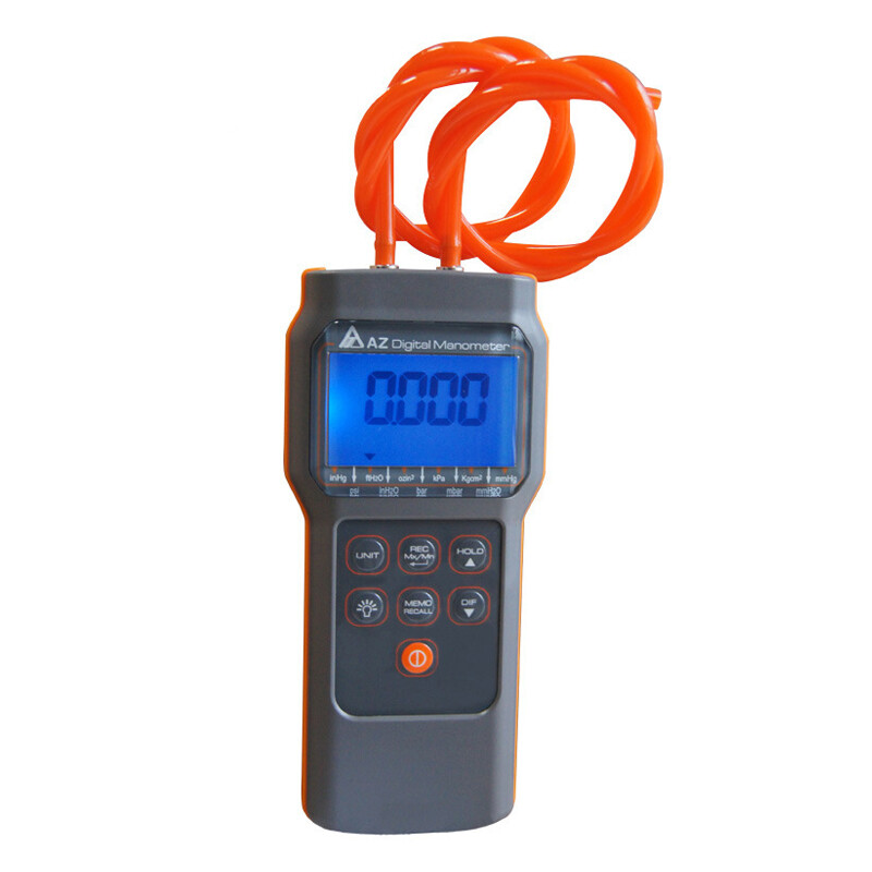 AZ82152 High Precision Electronic Manometer Differential Pressure Gauge Meter