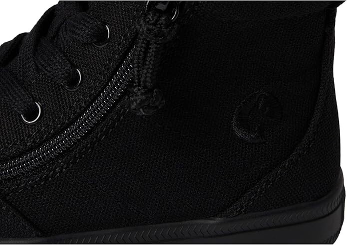 BILLY Footwear Classic Lace High Sneakers - Black to the Floor - Toddler Size