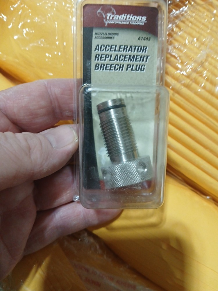 Traditions Firearms Accelerator Breech Plug NEW! # A1443