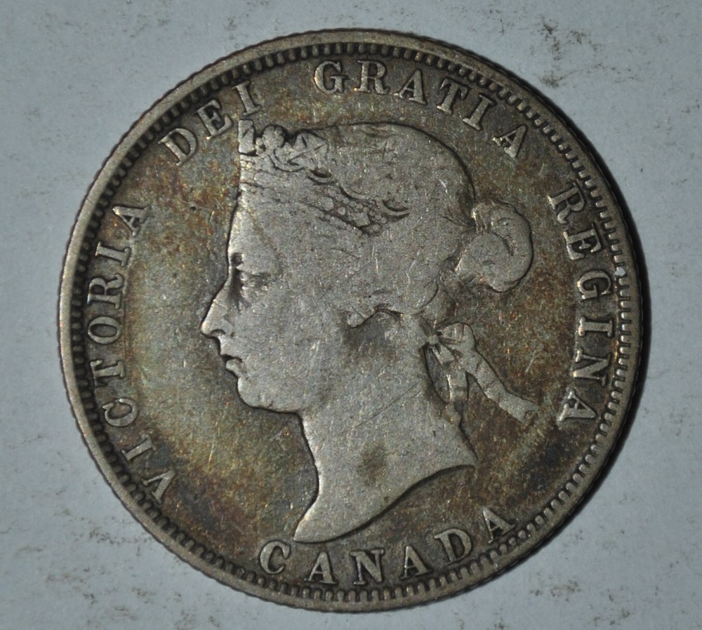 1882   CANADA 25 Cents  {{{{4675