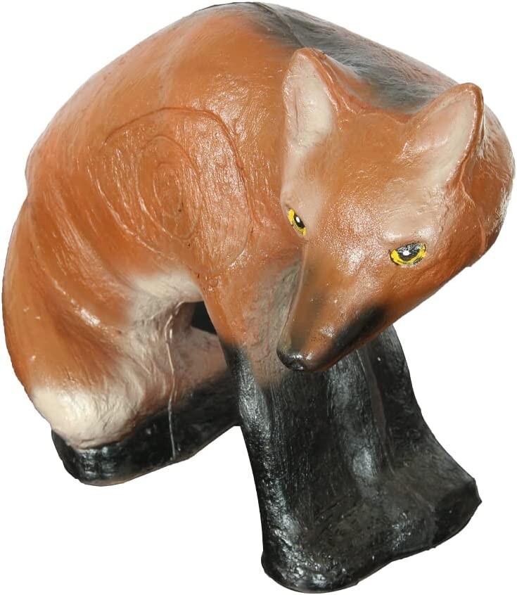 3D Fox Archery Target for Backyard,Self Healing, UV Protected, High Density Life