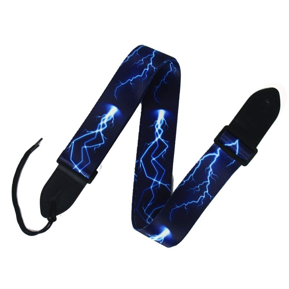 QIELIZI Adjustable Guitar Strap Includes 2 Strap Locks & 2 Matching Picks & 1...