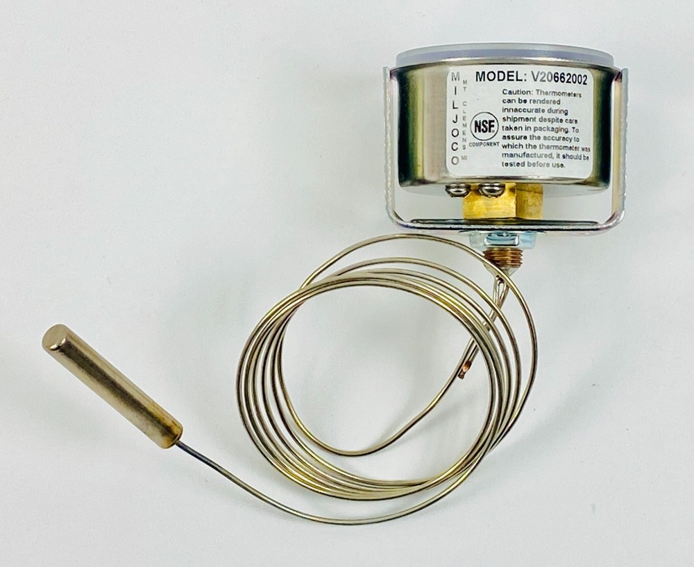 Analog Thermometer 2 Flush Mount Panel Gauge Temperature Meter V20662002