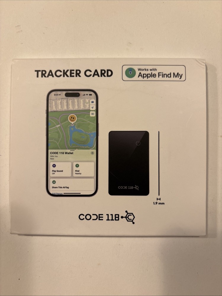 Code 118 Tracker Card