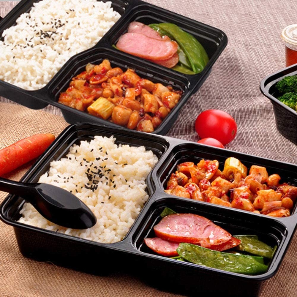 20 Pack Meal Prep Containers 2 Compartment 32oz 3 Compartment 36oz BPA Free